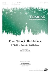 Puer Natus in Bethlehem SATB choral sheet music cover